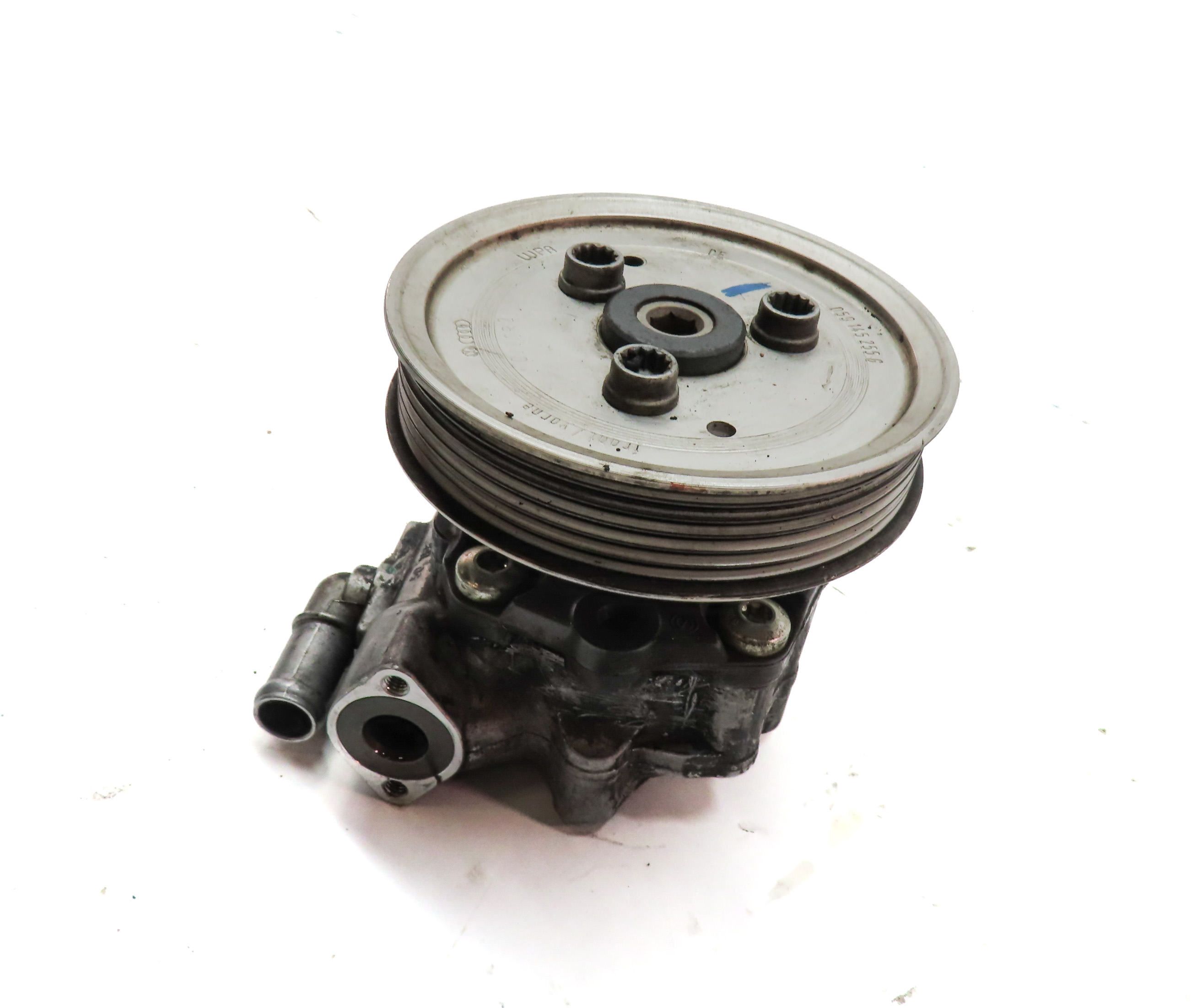 11-15 AUDI Q7 (4L) 3.0L CATA TURBO DIESEL ENGINE POWER STEERING OIL FLUID PUMP — exact item pictured